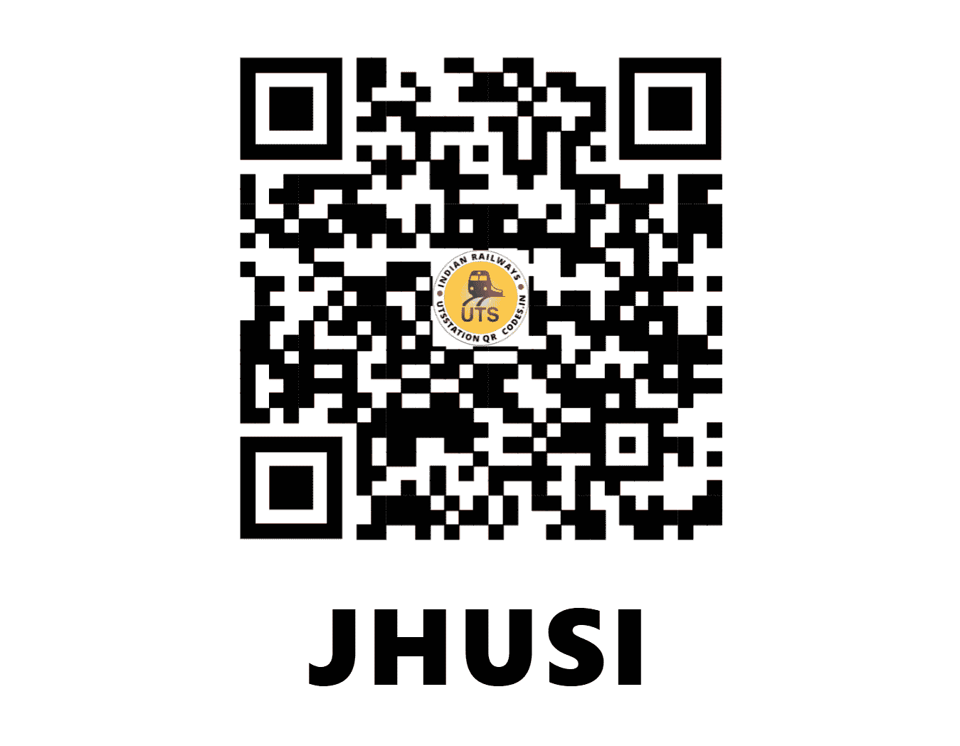 UTS QR Code for JHUSI - JI - NE (UTTAR PRADESH)